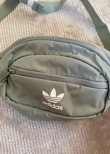 Beden Orijinal Adidas Yeşil Bel Çantası