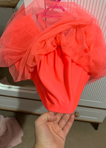 LC Waikiki Pembe Fırfırlı Kız Çocuk Etek