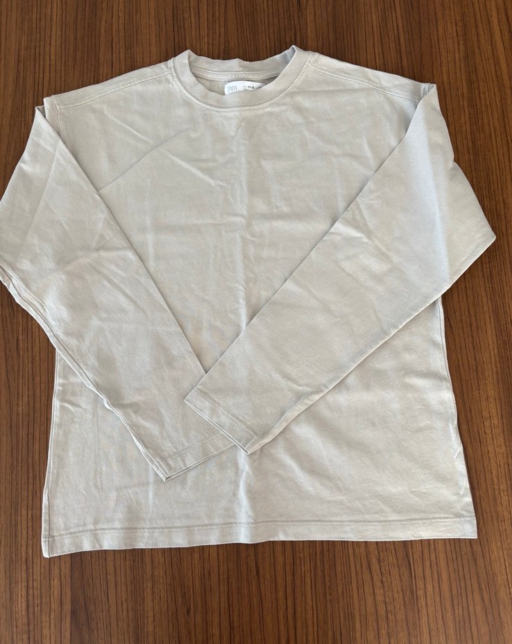 Erkek çocuk Uzun Kollu Basic Tişört - Görsel 2