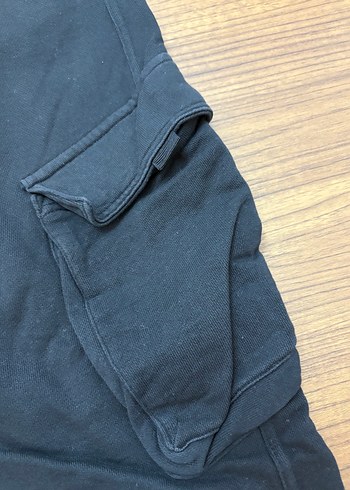 Siyah  Erkek Çocuk Kargo Eşofman - Görsel 4