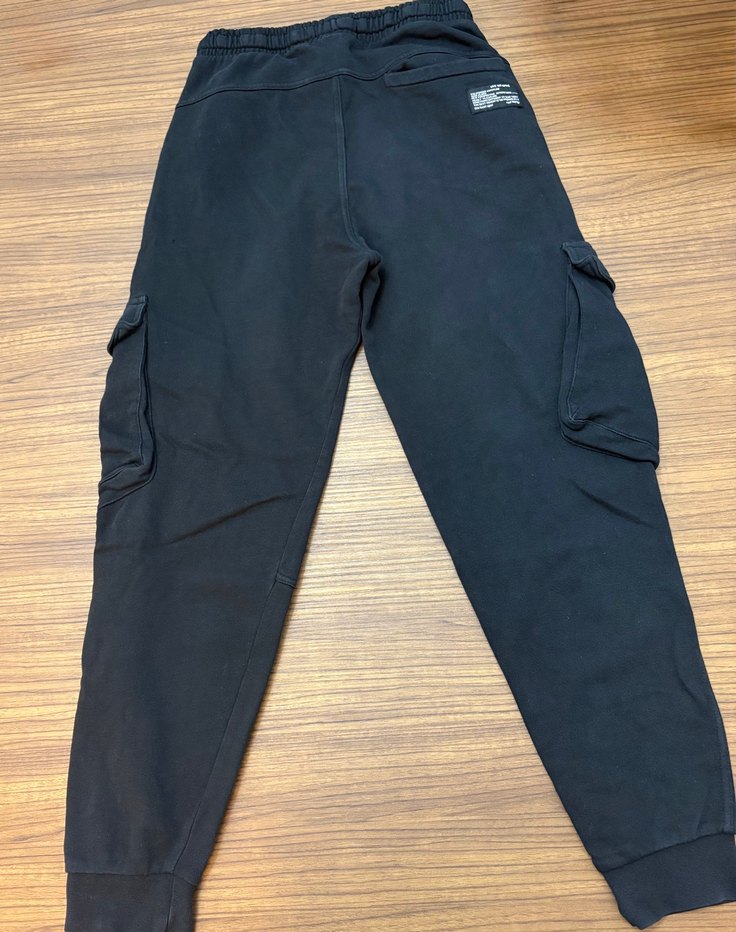 Siyah  Erkek Çocuk Kargo Eşofman - Görsel 2