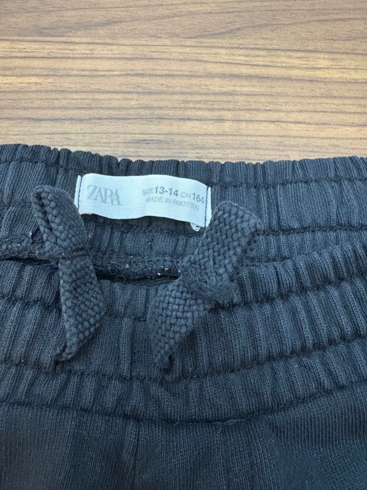 Siyah  Erkek Çocuk Kargo Eşofman - Görsel 5