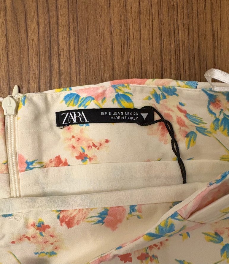 Zara Volanlı Mini Etek - Görsel 4