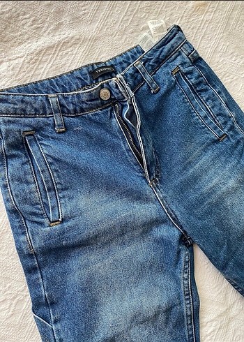 Lacivert Kadın Denim Jean Pantolon - Görsel 2