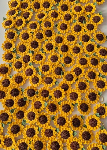 Sarı Ayçiçeği Anahtarlık - Görsel 3