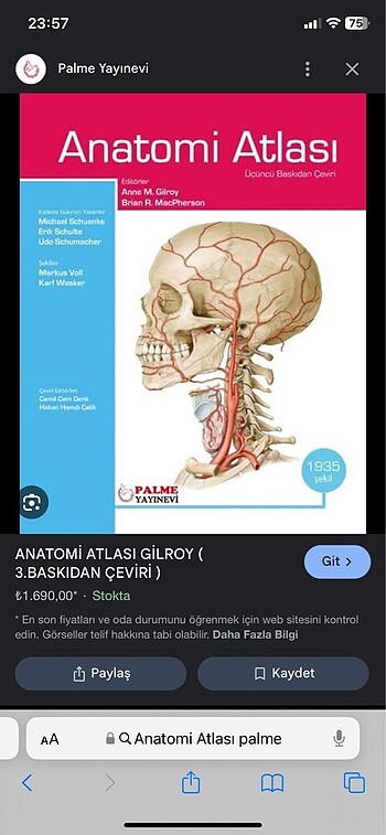 Palme Anatomi Atlası
