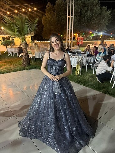 38 Beden ANTRASİT YANSIMALI NİŞANLIK/ pazarlığa açıktır