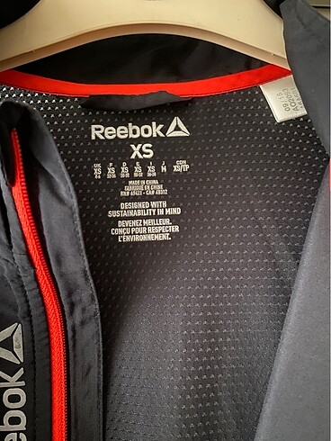xs Beden siyah Renk Reebok