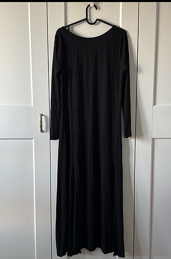 Basic Uzun Siyah Elbise