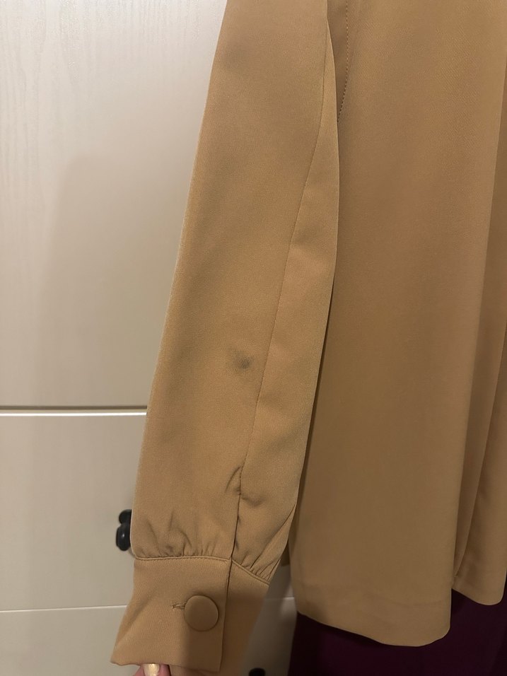 Sarı Hardal rengi Kadın Blazer - Görsel 2