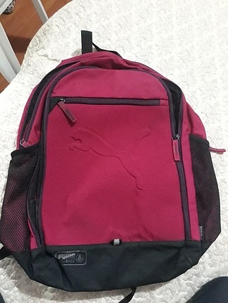 Pembe puma sırt çantası