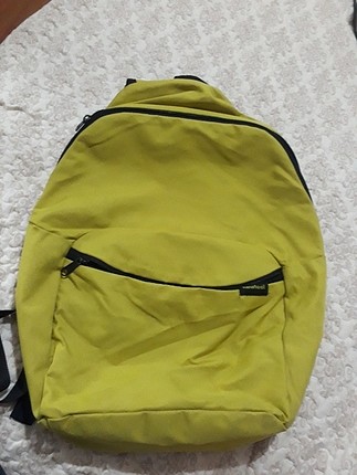 Sarı,yeşil decathlon sırt çantası