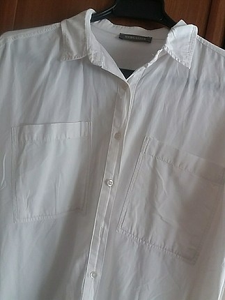 H&M Düz beyaz gömlek