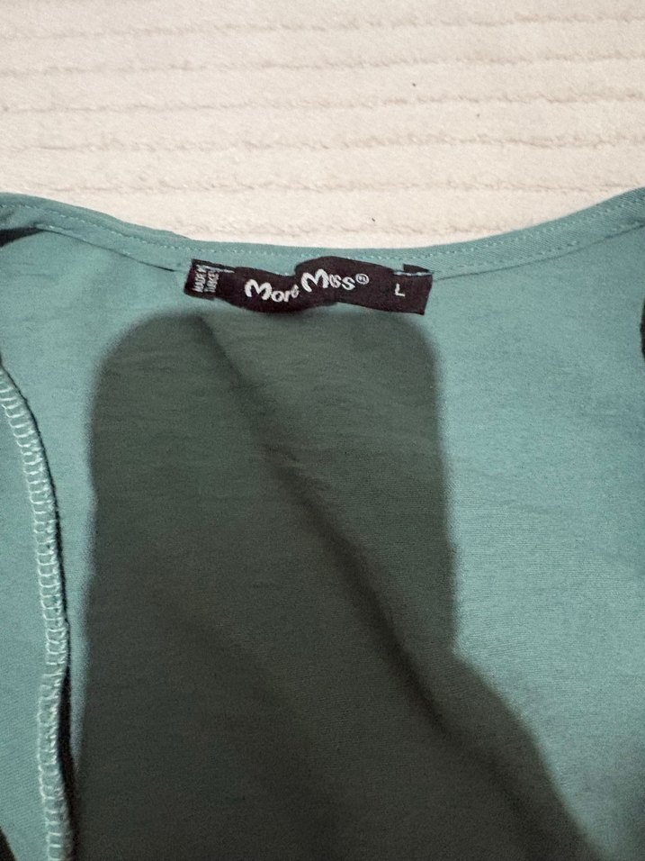 Kemerli V Yaka Uzun Kadın Tulum - Görsel 5