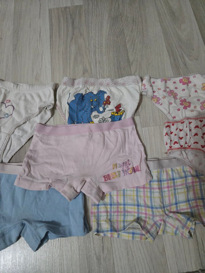 1-2  yaş iç çamaşırları. - Görsel 4
