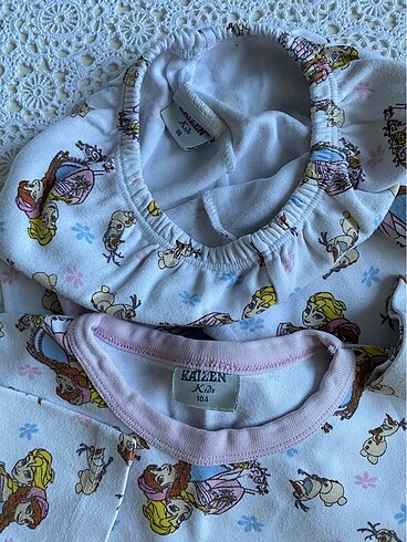 4 Yaş Beden Pamuklu pijama takımı