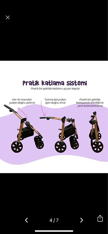 Diğer Beden siyah Renk Bebegold klasik travel sistem bebek arabası