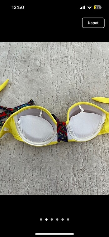 Diğer Sarı bikini takımı