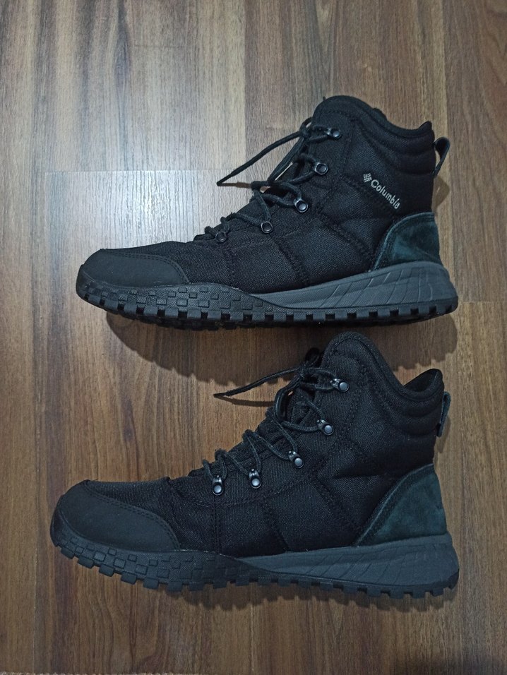 Columbia Siyah Erkek Fairbanks 45 numara Bot - Görsel 2