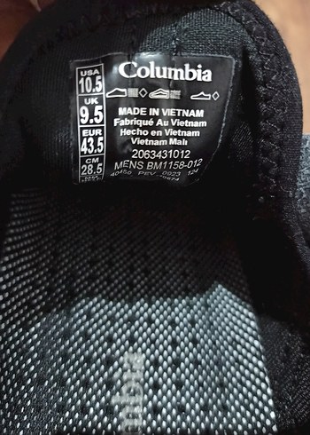 Columbia  43,5  Siyah Erkek Spor Outdoor Ayakkabı - Görsel 8