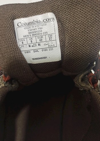 COLOMBİA ERKEK 42 NO KAHVERENGİ  OUTDOOR AYAKKABI - Görsel 7