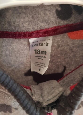 12-18 Ay Beden Carter's Polar Tulum - 12-18 ay/86 Beden