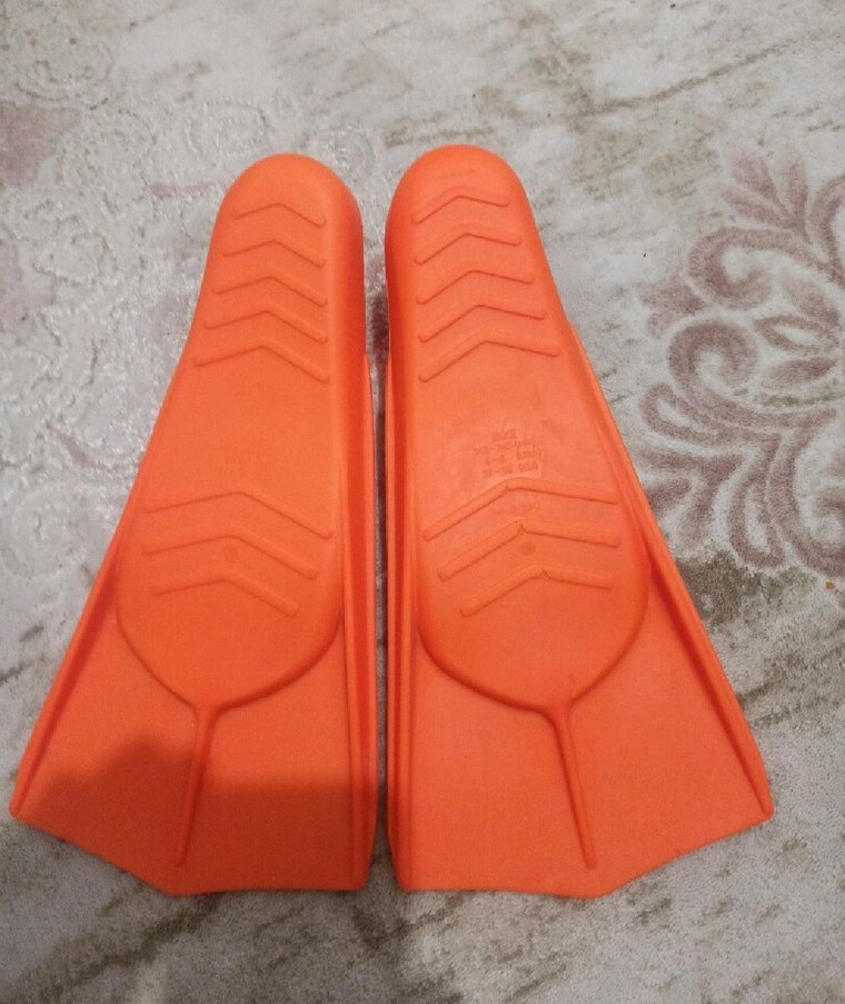 Erkek Turuncu Kauçuk Plaj Paleti - Görsel 2