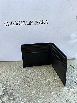  Beden siyah Renk Calvin klein deri cüzdan