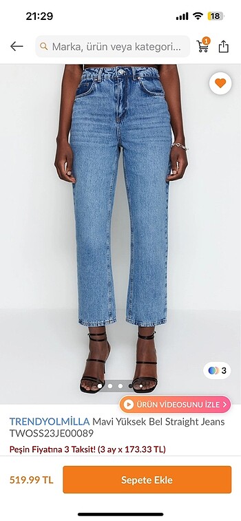 Trendyol & Milla Trendyol jean