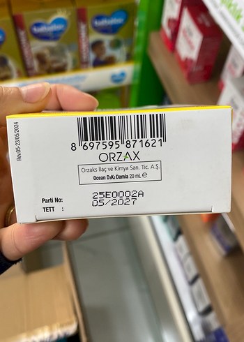 Orzax Ocean D3 K2 Vitamin Damlası 20 ml