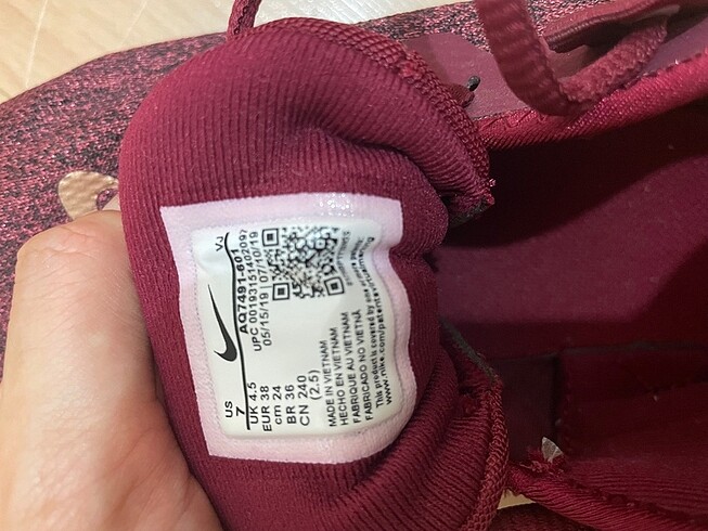 38 Beden Nike flex ayakkabı