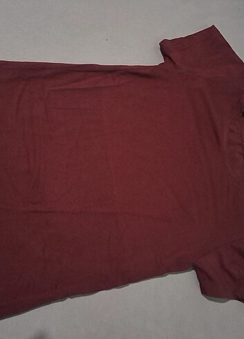 Koton Bordo duz tshirt