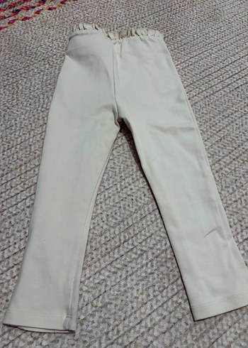 Kadın Gri Pamuklu Pilili Kumaş Pantolon - Görsel 2