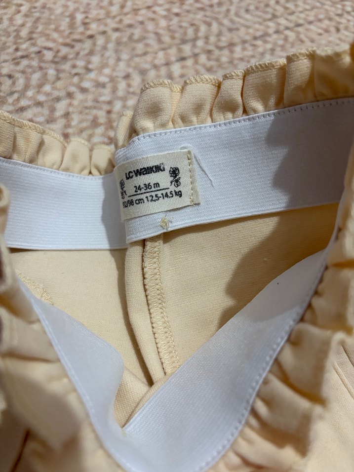 Kadın Gri Pamuklu Pilili Kumaş Pantolon - Görsel 5