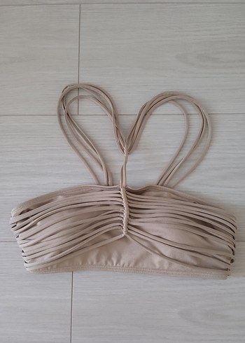 Bej Bohem Minimalist Sütyen