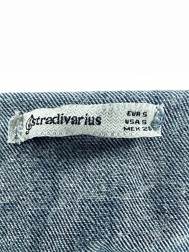 s Beden mavi Renk Stradivarius Kot Ceket %70 İndirimli.