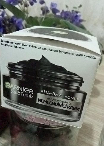 Garnier Saf & Temiz Matlaştırıcı Nemlendirici Krem - Görsel 3
