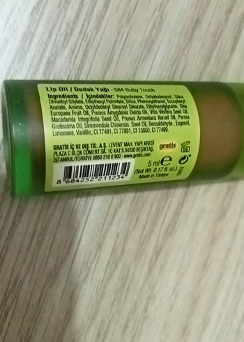 Beaulis Khaki Dudak Yağı - Görsel 2