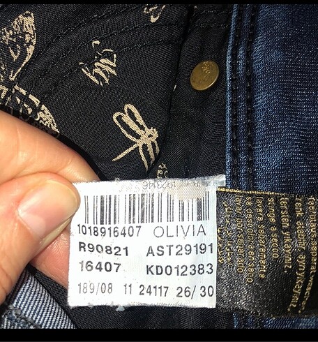 26 Beden Kot pantolon