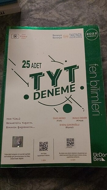 345 tyt fen deneme