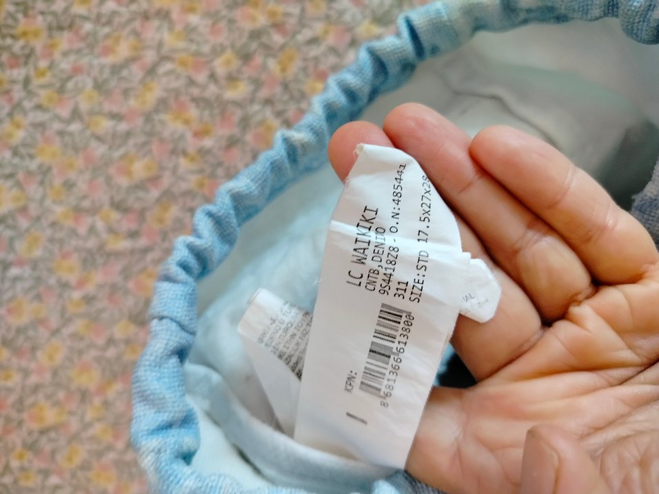 Mavi kız çocuk Sırt Çantası - Kedi Desenli - Görsel 4