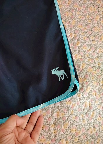 12 yaş için Erkek Turkuaz Kenarlı lacivert deniz Şortu - Görsel 2