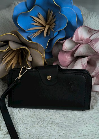 Gri Deri Kadın Cüzdanı - Görsel 8