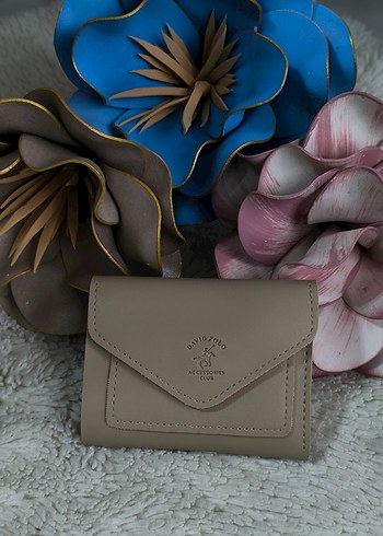 Gri Deri Kadın Cüzdanı - Görsel 7