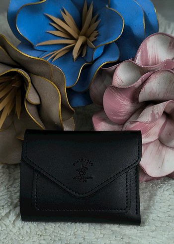 Gri Deri Kadın Cüzdanı - Görsel 4