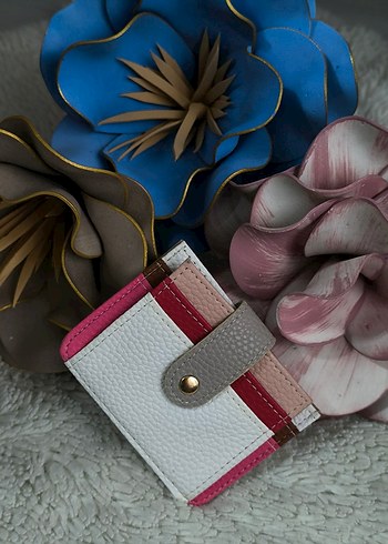 Gri Deri Kadın Cüzdanı - Görsel 13