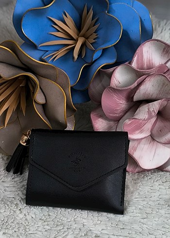 Gri Deri Kadın Cüzdanı - Görsel 9