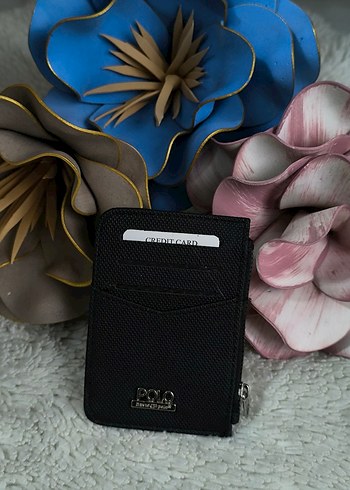 Gri Deri Kadın Cüzdanı - Görsel 18