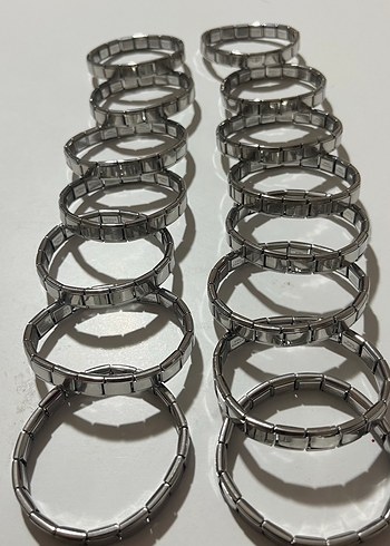 Beden mavi Renk İtalyan charm unisex bileklik