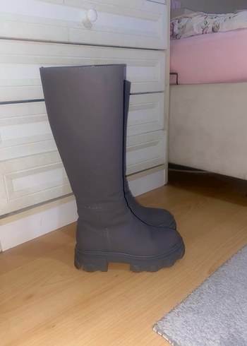 Derimod Kadın Gri Dizaltı Bot - Görsel 3